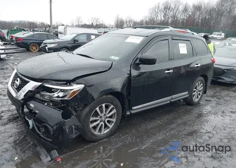 2014 Nissan Pathfinder Sl z USA, uszkodzony, nr VIN 5N1AR2MM7EC728533